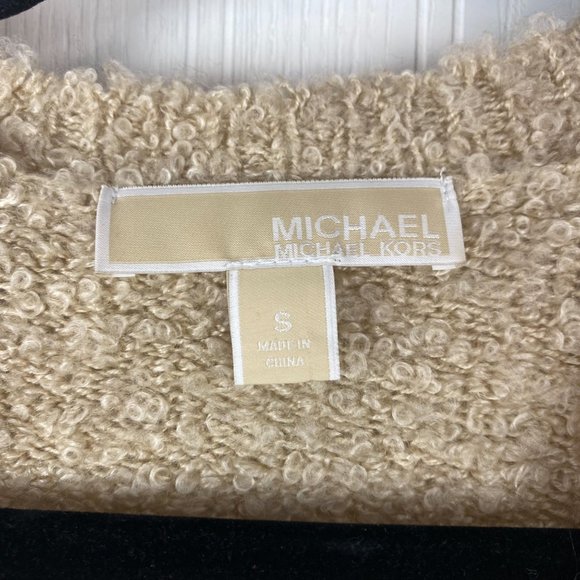 Michael Kors Sweater Cream Wool Blend Size Small - Picture 3 of 5